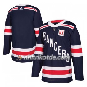 New York Rangers Trikot Blank 2018 Winter Classic Adidas Marineblau Authentic - Herren